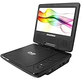 Sylvania SDVD7040B-Black 7-Inch Portable DVD Player, Black