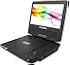Sylvania SDVD7040B-Black 7-Inch Portable DVD Player, Black