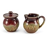 Buy Ray Pottery Handmade Cream and Sugar Set, Red Knowing God: Walking through the Book of Books