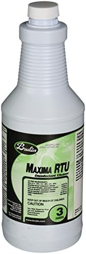 Brulin 161045-Q3 Maxima RTU (Ready to Use) Disinfectant Cleaner, 32 oz Spray Bottle