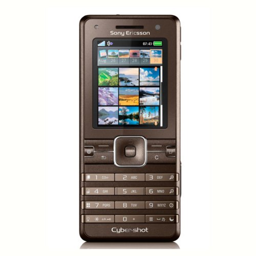 Sony Ericsson - Téléphone portable K770i CyberShot - 3G / Bluetooth / photo 3,2 mégapixels / MP3 / slot Memory Stick Micro - Chocolat