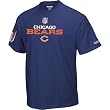 Chicago Bears Navy Prime 2009 Player Sideline T-Shirt
