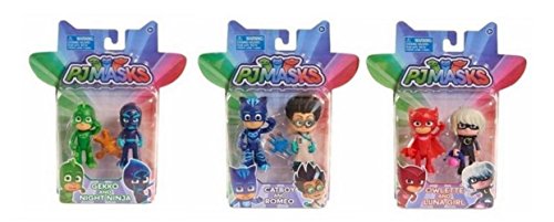 Pj masks pjmasks articulated 3 inch action figure bundl…