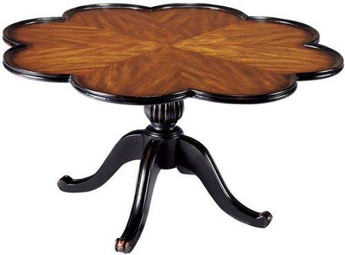 Marais Scalloped Coffee Table 22Hx42W CHERRY