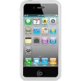 Silicone Skin Cover for Apple iPhone 4, Clear