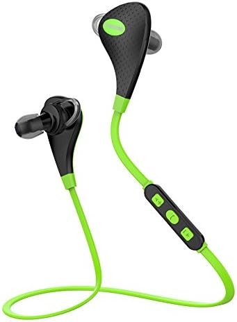 RunningMan® Mini Bluetooth Wireless Headphone Stereo Bluetooth Headset for Sports / Running / Gym / Exercise, Compatible with Samsung Galaxy S6 / S6 Edge, iPhone, iPad Air 2, Nexus, HTC, Nokia, LG and Other Tablet Smartphone RM-R18 (Green)