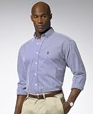 Polo by Ralph Lauren Big & Tall Holiday Fashion Classic-Fit Broadcloth Woven Shirt