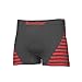 Men's Both Side Stripes Printed Nylon Stretchable Boxer 5-Pcs Set, One Size, Asst