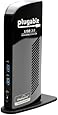 Plugable UD-3900 USB 3.0 Universal Docking Station with Dual Video Outputs for Windows 10, 8.1, 7, & XP (HDMI and DVI / VGA, Gigabit Ethernet, Audio, 6 USB Ports, 20W Power Adapter)