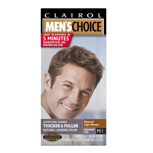 light brown hair dye colors. Clairol Men#39;s Choice Color,