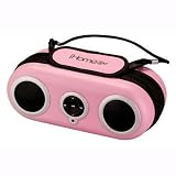 iHome iH19P Portable  Water-Resistant Stereo Case for iPod Shuffle (Pink)