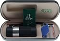 Premium 8X-Power Golf Scope with Distance Range Finder - Blue Coated Lens