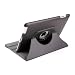 DURAGADGET 360 Degree Rotating Faux Leather Case For The Apple iPad 2 - Featuring Magnetic Sleep / Wake Function