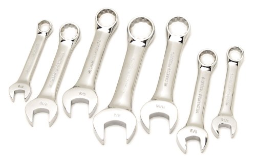 Buy Performance Tool W1097 7 Piece Stubby Metric Wrench Set