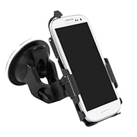 iTALKonline SUBLIME Custom Dedicated Suction Mount Rotating In Car Holder for Samsung i9300 Galaxy S3 III