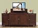 Monterey TV Lift Cabinet with Matching Side Cabinets