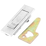 uxcell　キャビネットの平面ロック　ハードウェア　引き出し　キャビネット　ポップアップ　押しボタン　鍵なし