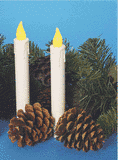 Gerson/Domestic 1259885 7.5 LED Tapered Candle