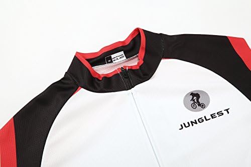 [Type:Set[White Bib] size:XXXL] Men Breathable Sleeve Set soft pad perspiration Comfortable Shorts Short Dry Quick Cool Tops Tights Jersey Cycling Sportswear Shirts