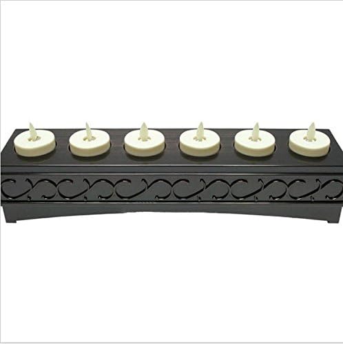 LED Rechargeable Flameless Mini Decorative Candles Lights(set of 6)