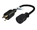 Conntek PL620L630 L6-20P Male Plug to L6-30R Female Connector Locking Adapter Cord