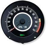 67 Camaro In Dash Tachometer Z-28, 396/375 (6000 redline)