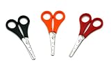 Produkt-Bild: GR&Auml;WE Kinder-Bastelscheren-Set 3-tlg. rot, schwarz, orange