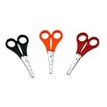 GR�WE Kinder-Bastelscheren-Set 3-tlg. rot, schwarz, orange