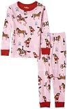 Hatley  Girls 7-16 Polo Pajama Set - Horse Jumper