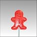 Yummy Treats CH3MX60 Gingerbread Designer Lollipops - Bag of 60
