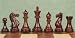 Cantor Knight Staunton Chess Set in Rosewood & Boxwood - 3 King