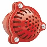 Leakproof Ball Brass Foot Valve - 3in.