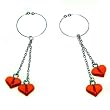Cal Exotics / Swedish Erotica Asian Hearts Rings Nipple Rings Adult Sex Toy Kit