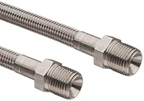 Unisource TSC Gray PTFE Chemical Hose Assembly, 1/4