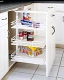 White Pull-Out Pantry