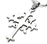 Silver Cross/Crucifix Pendant (Chain NOT Inlcuded) - Supplied in Gift Pouch
