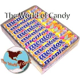 MENTOS 20/PKS FRUIT (MIX)