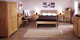 Contemporary Solid Oak Bedroom Suite