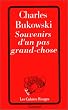 Souvenirs d'un pas grand-chose