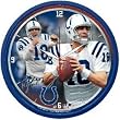 Indianapolis Colts Peyton Manning Wall Clock - Round - FOOTBALL Sports Merchandise