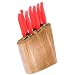 Furi Rachael Ray Gusto-Grip 8-Piece Knife Set in Birchwood Block