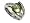 Natural Black, Tahitian South Sea Pearl, Set in 18K White Gold Ring, Enhanced with Pave set Diamonds, 5
