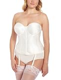 Carnival Womens Full Figure Satin Torselette Bra