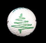 Buy GOLF BALL - HAND PAINTED - DESIGN: HOLIDAY FOREST