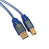  : Hama USB Cable A - B Blue, 5m