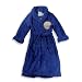 Carters Watch the Wear - Boys Fleece Robe, Navy Blue
