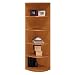 Universal Demi Bookcase in Natural Cherry Finish By Bush Furniture