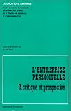 L'Entreprise personnelle Image du produit
