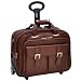Siamod Ceresola 46004 Vernazza Collection Fly-Through Checkpoint-Friendly 17-Inch Detachable-Wheeled Laptop Case (Brown)