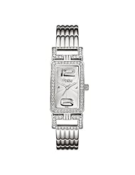 Caravelle by Bulova 43L005 Ladies Stainless Steel Crystal Watch